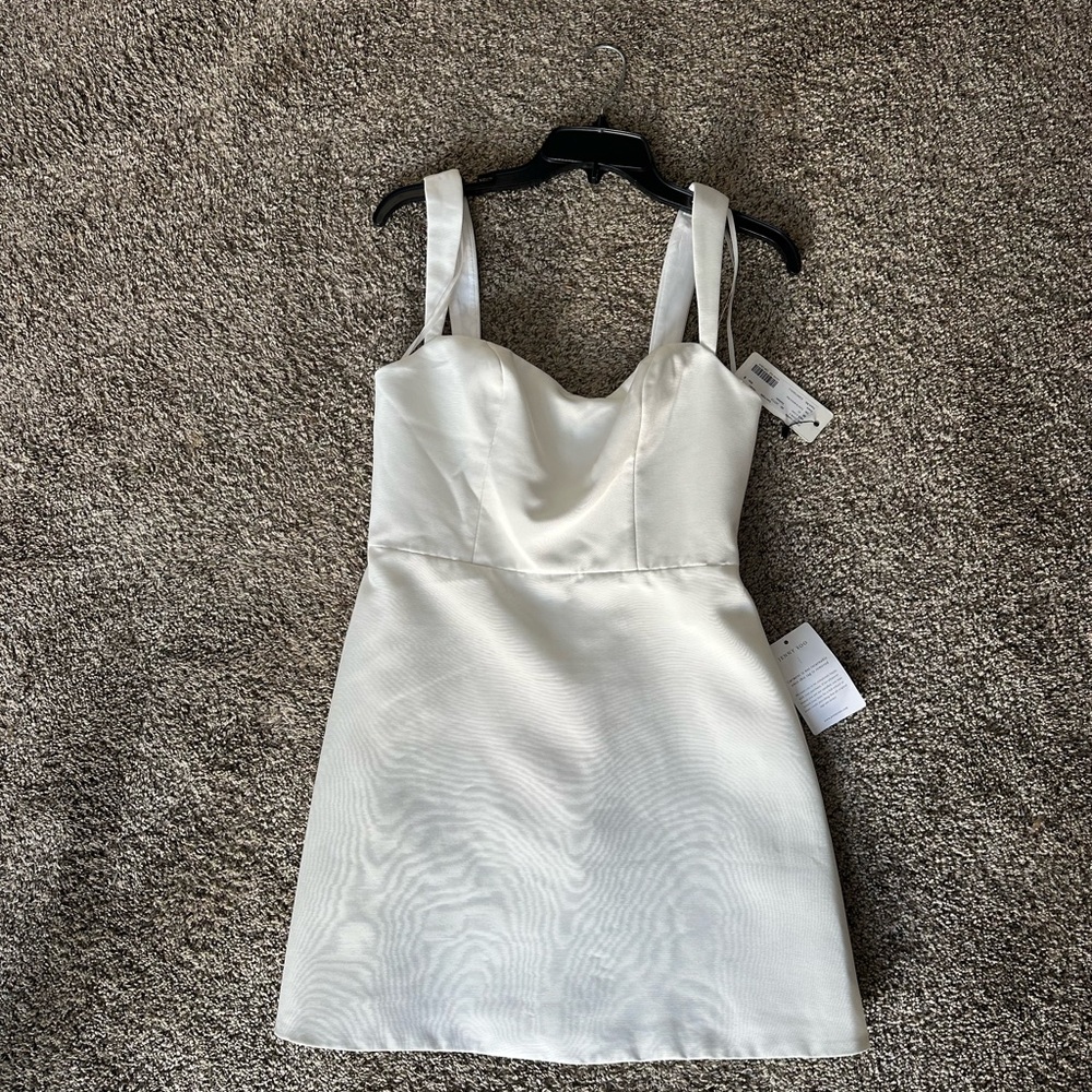 Jenny Yoo Ivory Textured Fabric